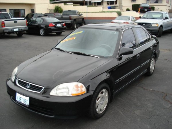 1997 Used Honda Civic Color Black For Sale In
